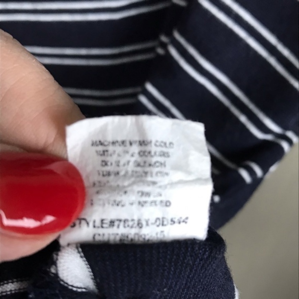 New Directions Striped Top Size 1X - Picture 4 of 6